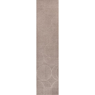 Nordby Geometric Arch Scandi Striped Area Rug