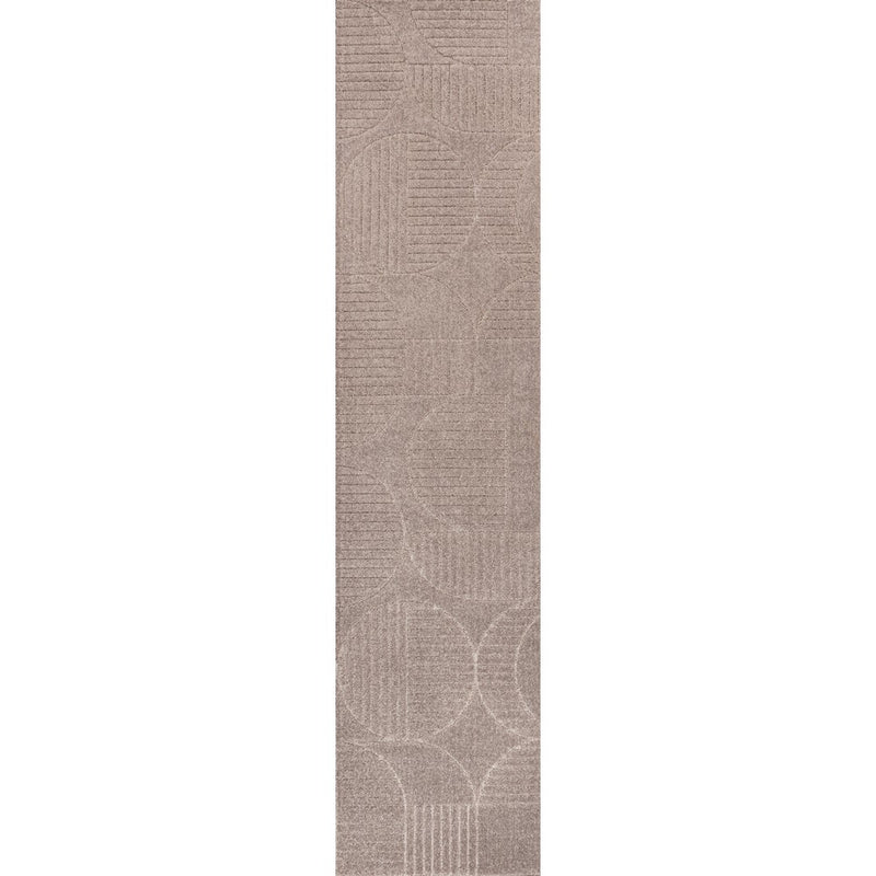 Nordby Geometric Arch Scandi Striped Area Rug