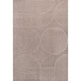 Nordby Geometric Arch Scandi Striped Area Rug