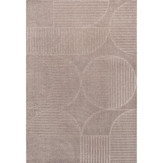 Nordby Geometric Arch Scandi Striped Area Rug