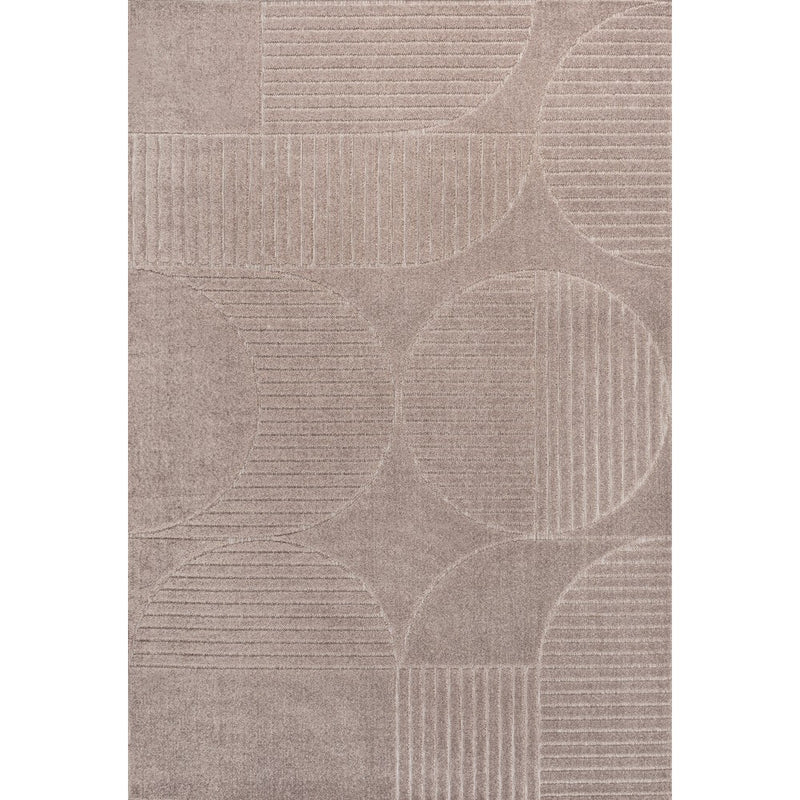 Nordby Geometric Arch Scandi Striped Area Rug