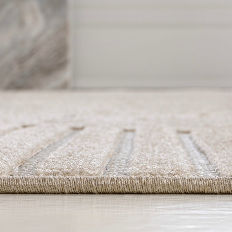 Nordby Geometric Arch Scandi Striped Area Rug