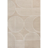 Nordby Geometric Arch Scandi Striped Area Rug