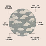 Hedwig Youth Cloud Scandi Rug Area Rug