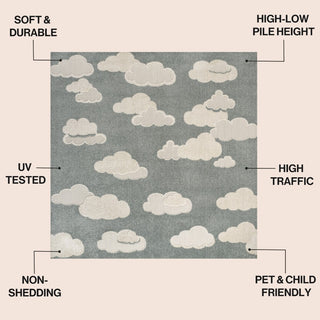 Hedwig Youth Cloud Scandi Rug Area Rug