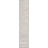 Finn High-Low Modern Minimalist Checkered Monotone Indoor/Outdoor Area Rug