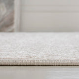 Sofia High-Low MidCentury Modern Arch Stripe Two-Tone Indoor/Outdoor Area Rug
