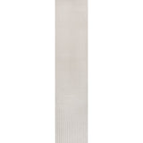 Sofia High-Low MidCentury Modern Arch Stripe Two-Tone Indoor/Outdoor Area Rug