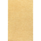 Haze Solid Low-pile Area Rug Mustard