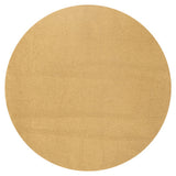 Haze Solid Low-pile Area Rug Mustard