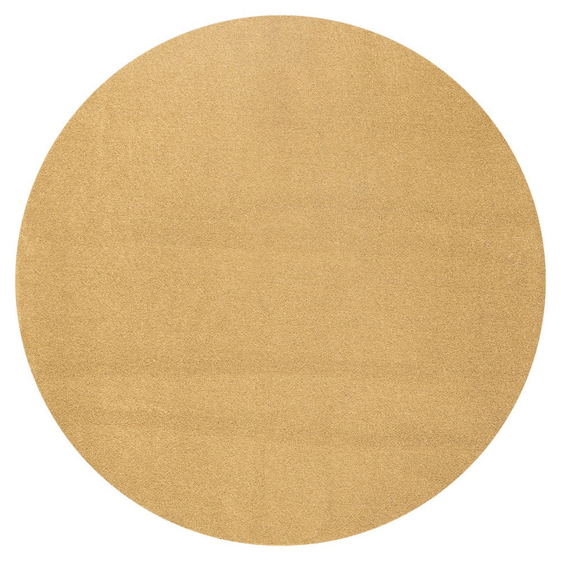 Haze Solid Low-pile Area Rug Mustard
