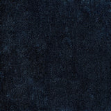 Haze Solid Low-pile Area Rug Navy