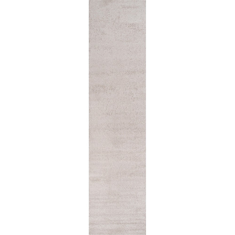 Haze Solid Low-pile Area Rug Ivory