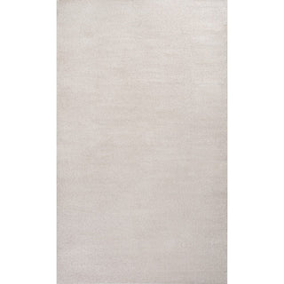 Haze Solid Low-pile Area Rug Ivory