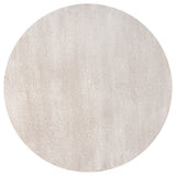 Haze Solid Low-pile Area Rug Ivory