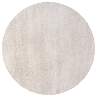Haze Solid Low-pile Area Rug Ivory