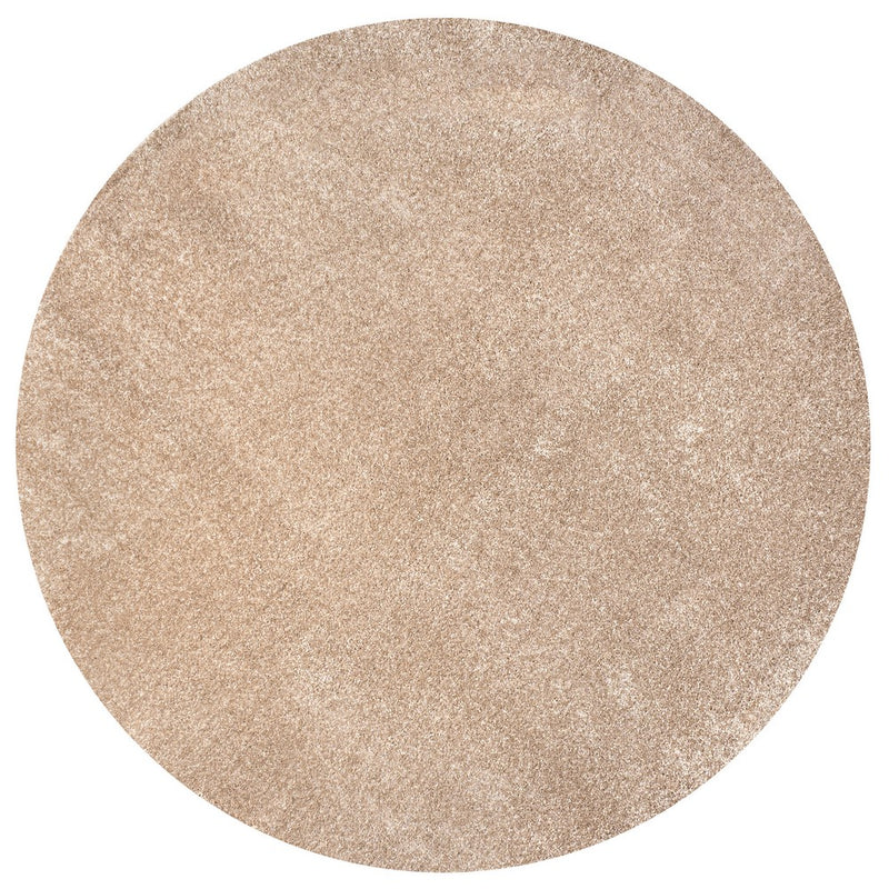 Haze Solid Low-pile Area Rug Beige