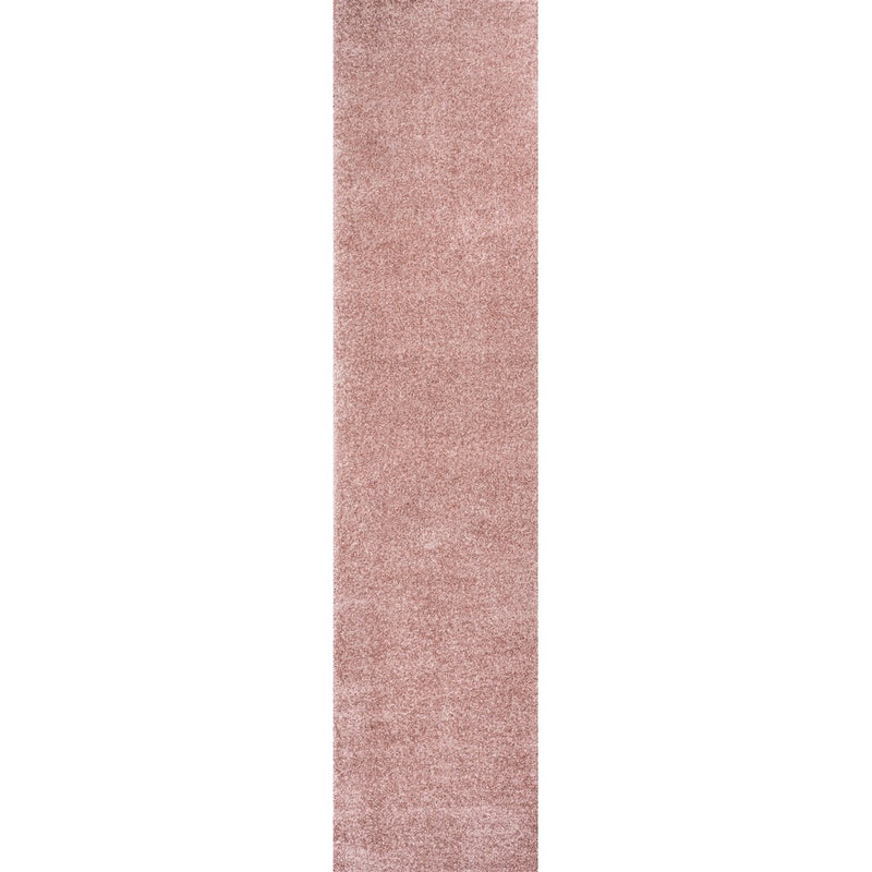 Haze Solid Low-pile Area Rug Pink