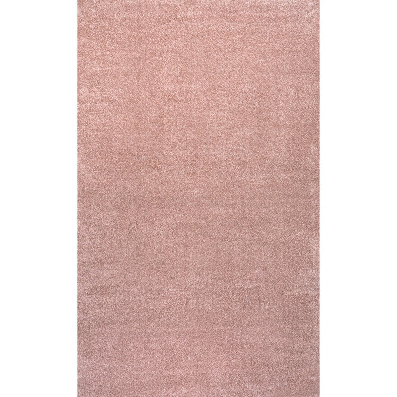 Haze Solid Low-pile Area Rug Pink