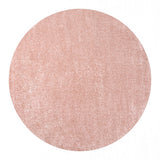 Haze Solid Low-pile Area Rug Pink