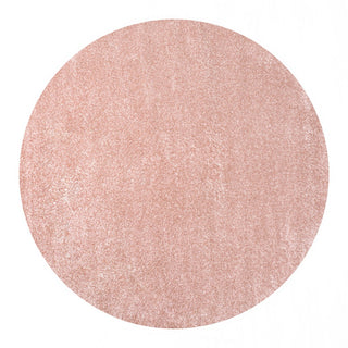 Haze Solid Low-pile Area Rug Pink