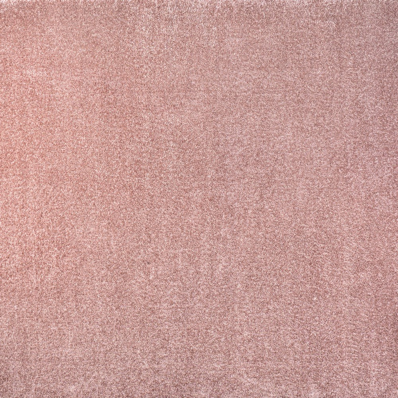 Haze Solid Low-pile Area Rug Pink