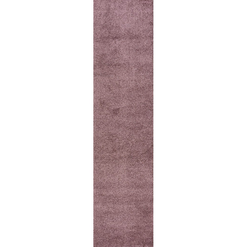 Haze Solid Low-pile Area Rug Light Purple