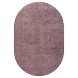 Haze Solid Low-pile Area Rug Light Purple