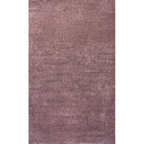 Haze Solid Low-pile Area Rug Light Purple