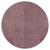 Haze Solid Low-pile Area Rug Light Purple