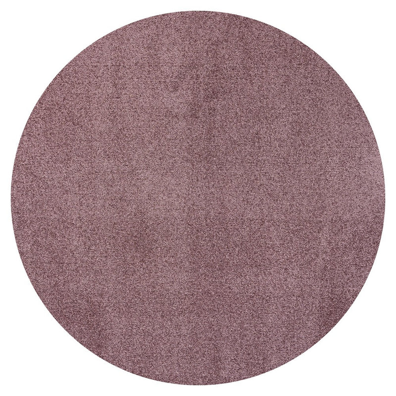 Haze Solid Low-pile Area Rug Light Purple