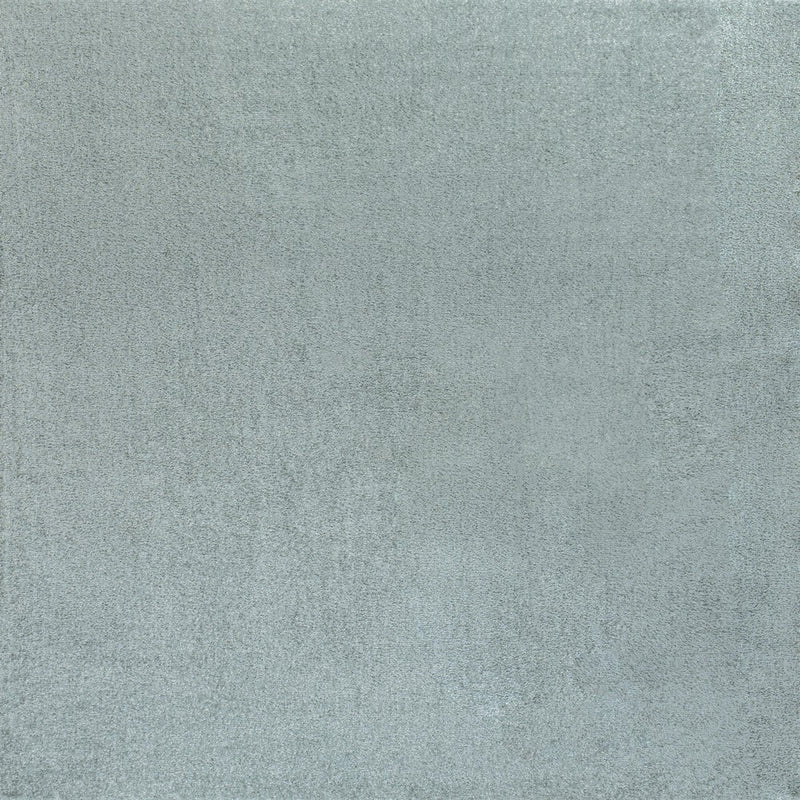 Haze Solid Low-pile Area Rug Light Blue