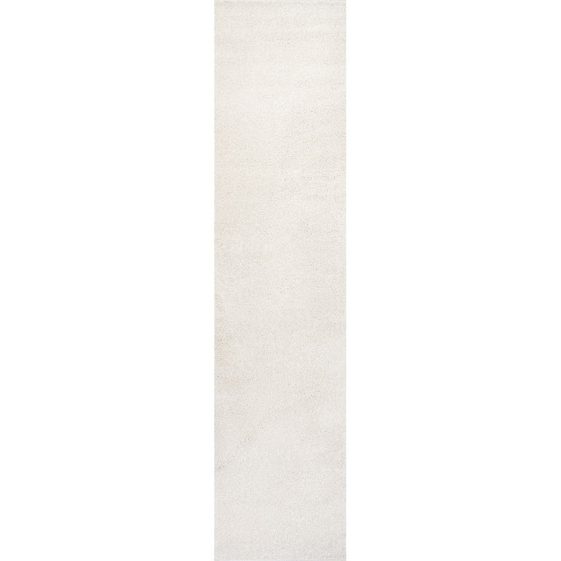 Haze Solid Low-pile Area Rug Cream