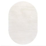 Haze Solid Low-pile Area Rug Cream