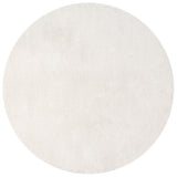 Haze Solid Low-pile Area Rug Cream