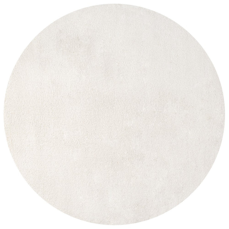 Haze Solid Low-pile Area Rug Cream