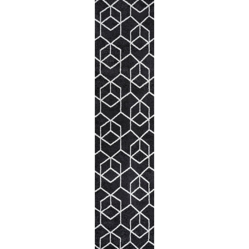 Tumbling Blocks Modern Geometric Area Rug 2