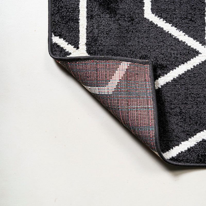 Tumbling Blocks Modern Geometric Area Rug