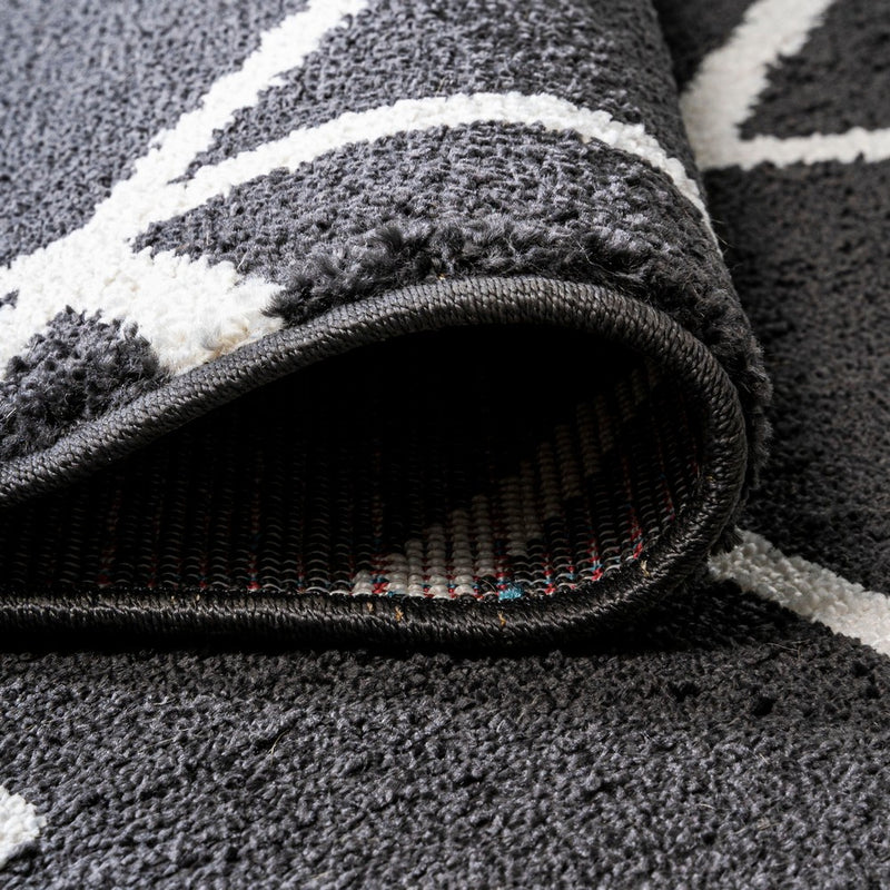 Tumbling Blocks Modern Geometric Area Rug