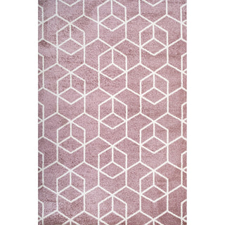 Tumbling Blocks Modern Geometric Area Rug 2