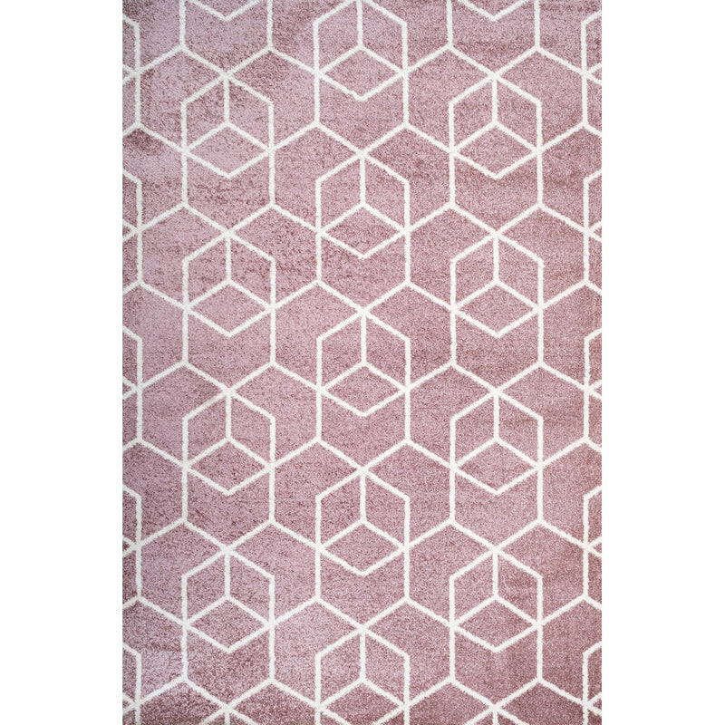 Tumbling Blocks Modern Geometric Area Rug 2