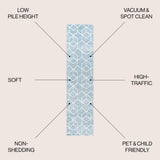 Tumbling Blocks Modern Geometric Area Rug 2
