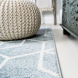 Tumbling Blocks Modern Geometric Area Rug
