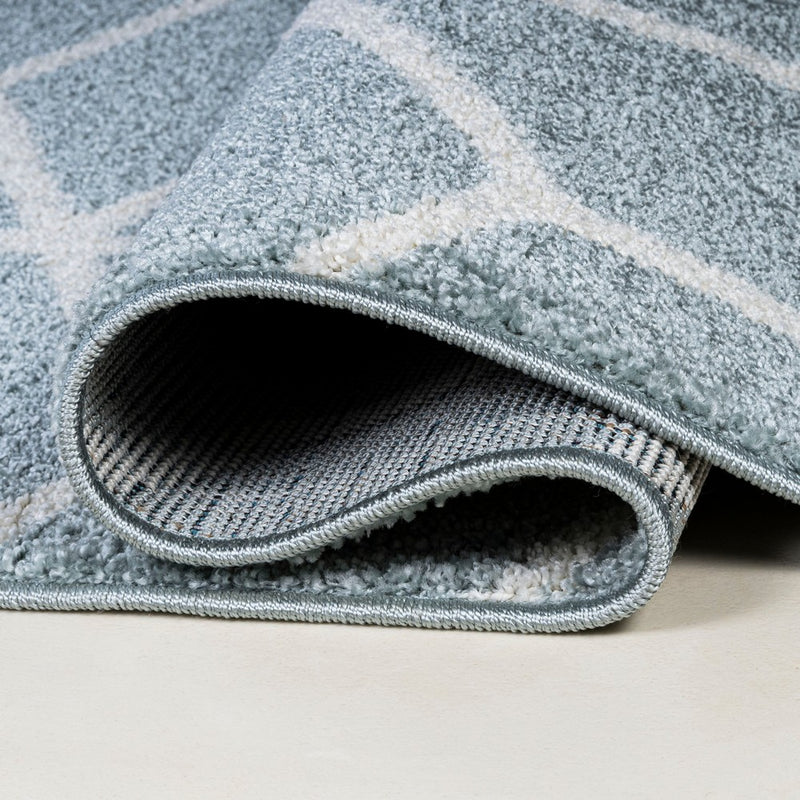 Tumbling Blocks Modern Geometric Area Rug 2