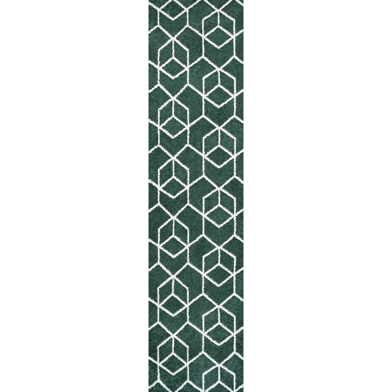 Tumbling Blocks Modern Geometric Area Rug 2