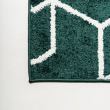 Tumbling Blocks Modern Geometric Area Rug