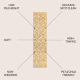 Tumbling Blocks Modern Geometric Area Rug 2