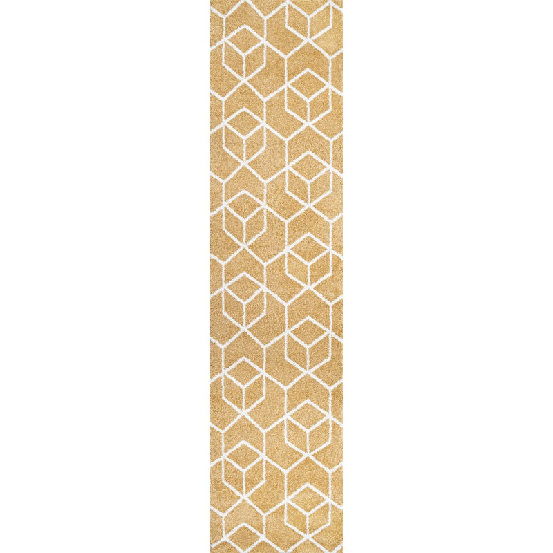 Tumbling Blocks Modern Geometric Area Rug 2