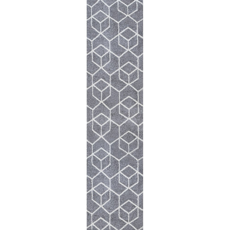 Tumbling Blocks Modern Geometric Area Rug 2