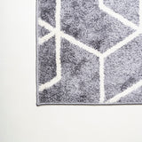 Tumbling Blocks Modern Geometric Area Rug 2